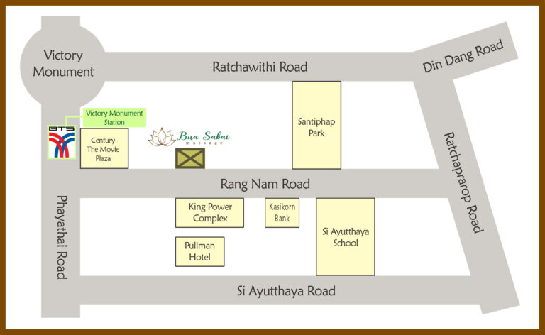 [Map] Bua Sabai Massage Rangnam